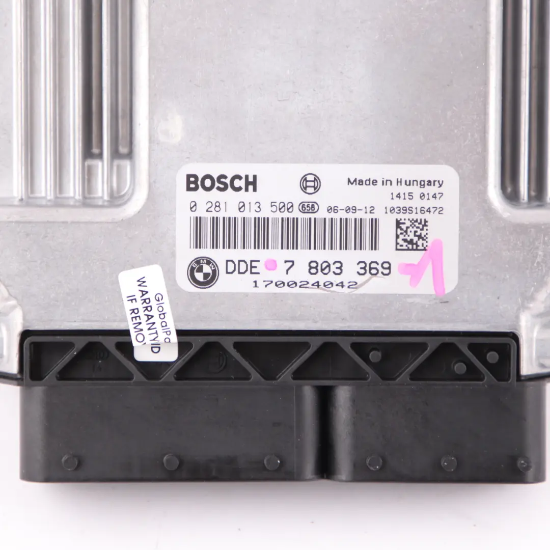 M57N2 ECU Engine Kit DDE CAS3 + Key Automatic to BMW E60 E90 E91 330d 530d with Part number 7803369 BMW E60 E90 E91 330d 530d M57N2 ECU Engine Kit DDE CAS3 + Key Automatic - SKU 7803369-1 - Part number 7803369