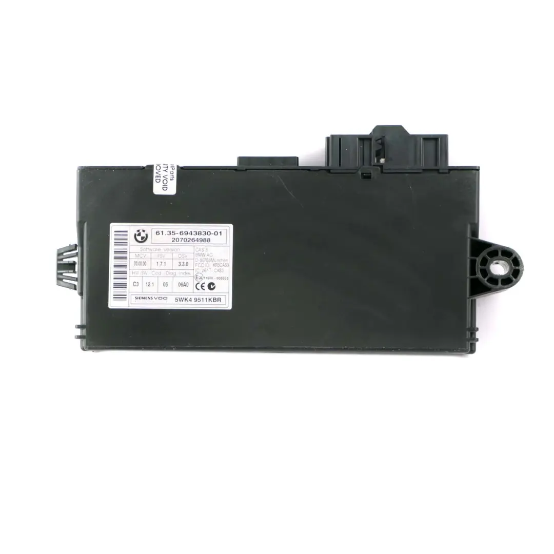 BMW E60 E90 330d 530d M57N2 ECU Engine KIT DDE CAS3 + Key - SKU 7803369-2 - Part number 7803369