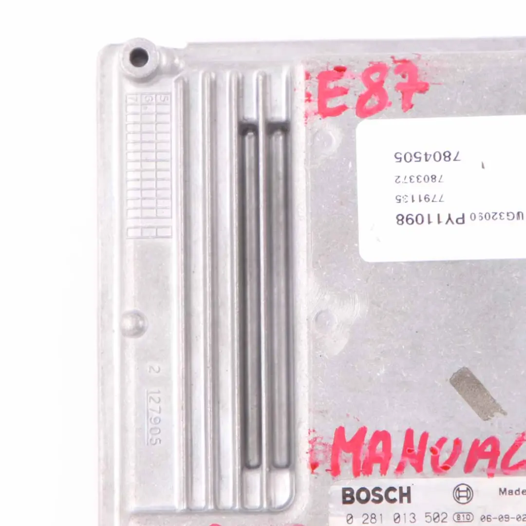 M47N2 122HP Engine Unit Module ECU DDE Manual to BMW E87 E90 E91 118d 318d with Part number 7803372 BMW E87 E90 E91 118d 318d M47N2 122HP Engine Unit Module ECU DDE Manual - SKU 7803372-6 - Part number 7803372