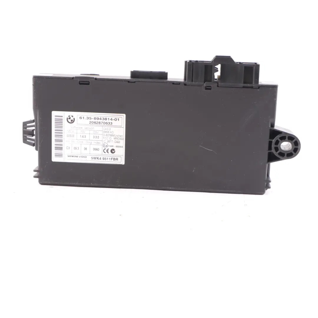BMW E60 E87 E90 M47N2 120d 320d 520d ECU Kit DDE CAS3 Key - SKU 7803373-2 - Part number 7803373