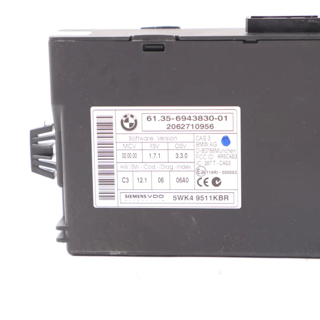 M47N2 Engine Control ECU Kit DDE Keys CAS3 to BMW E60 E90 320d 520d with Part number 7803373 BMW E60 E90 320d 520d M47N2 Engine Control ECU Kit DDE Keys CAS3 - SKU 7803373-8 - Part number 7803373