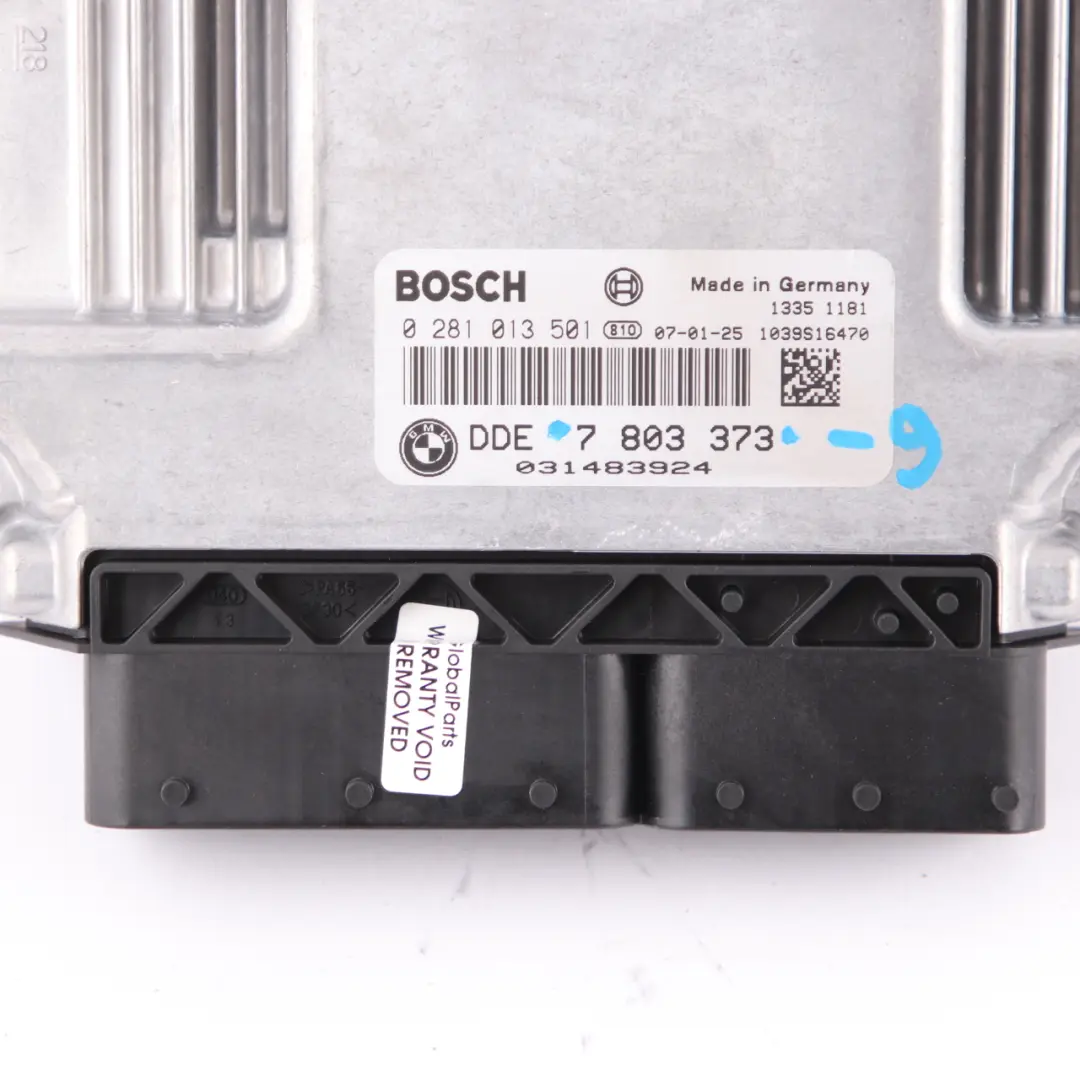 BMW E60 E90 320d 520d M47N2 Engine ECU Kit DDE CAS3 Keys Automatic - SKU 7803373-9 - Part number 7803373