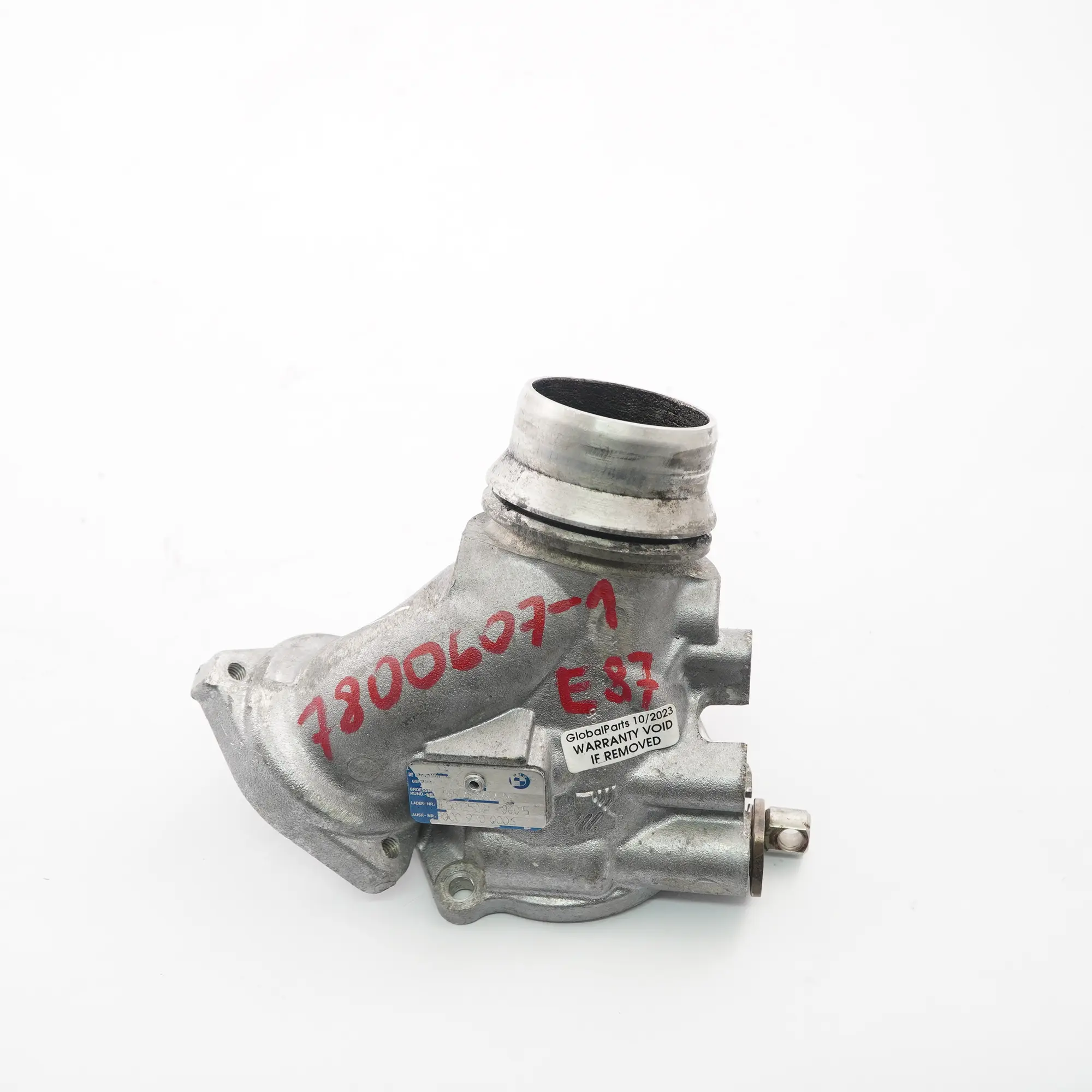 BMW E87 LCI 123d N47S Carcasa Tapa Turbocompresor Turbo Pieza 7804638 7800607