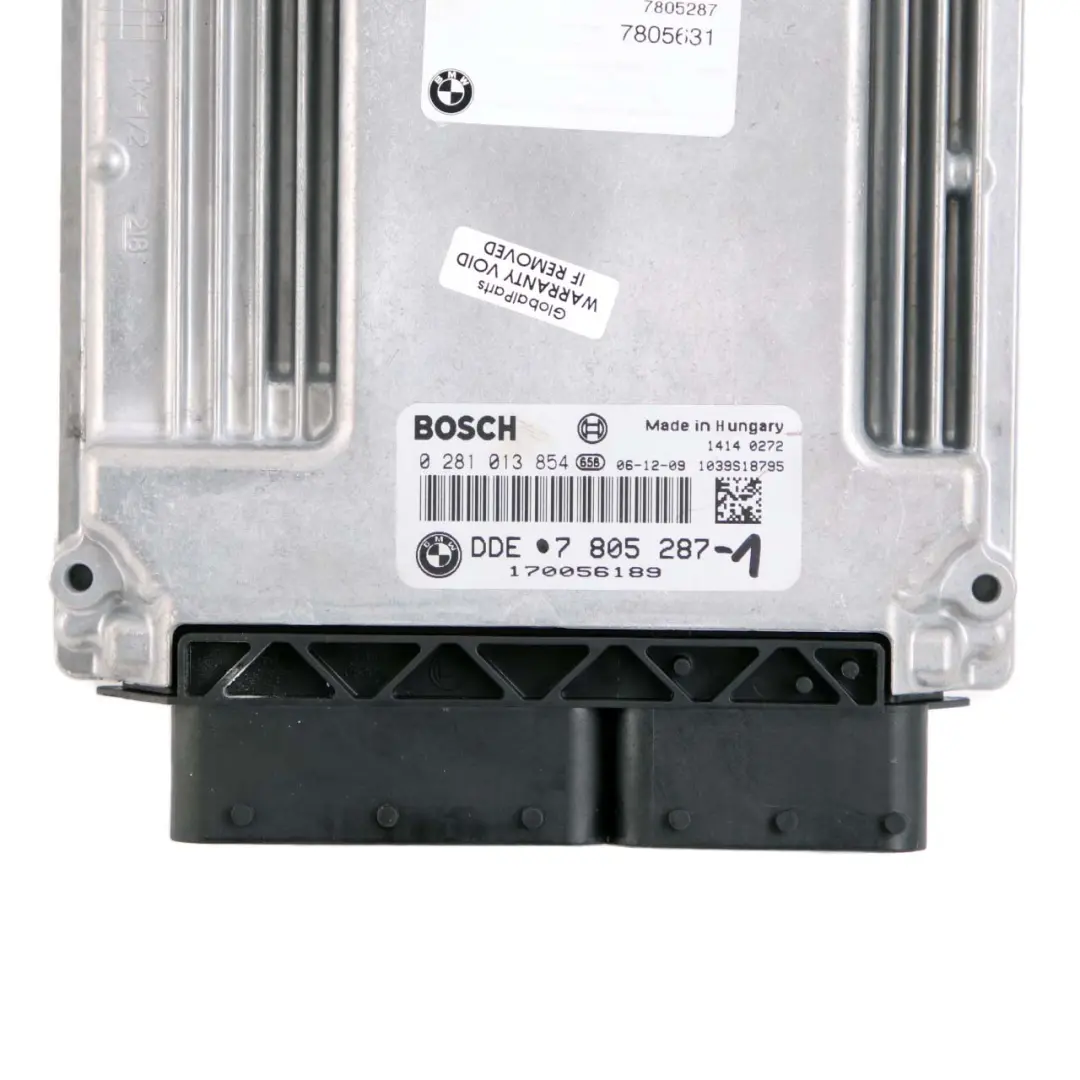 BMW E60 LCI E90 E70 3.0sd 335d 535d M57N2 286HP Engine ECU Kit DDE Auto - SKU 7805287-1 - Part number 7805287