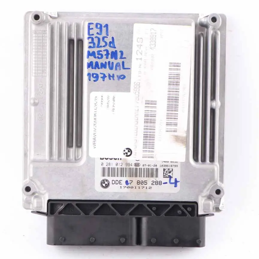 M57N2 197HP Engine ECU KIT DDE CAS3 Key to BMW E60 LCI E90 E91 325d 525d with Part number 7805288 BMW E60 LCI E90 E91 325d 525d M57N2 197HP Engine ECU KIT DDE CAS3 Key - SKU 7805288-4 - Part number 7805288