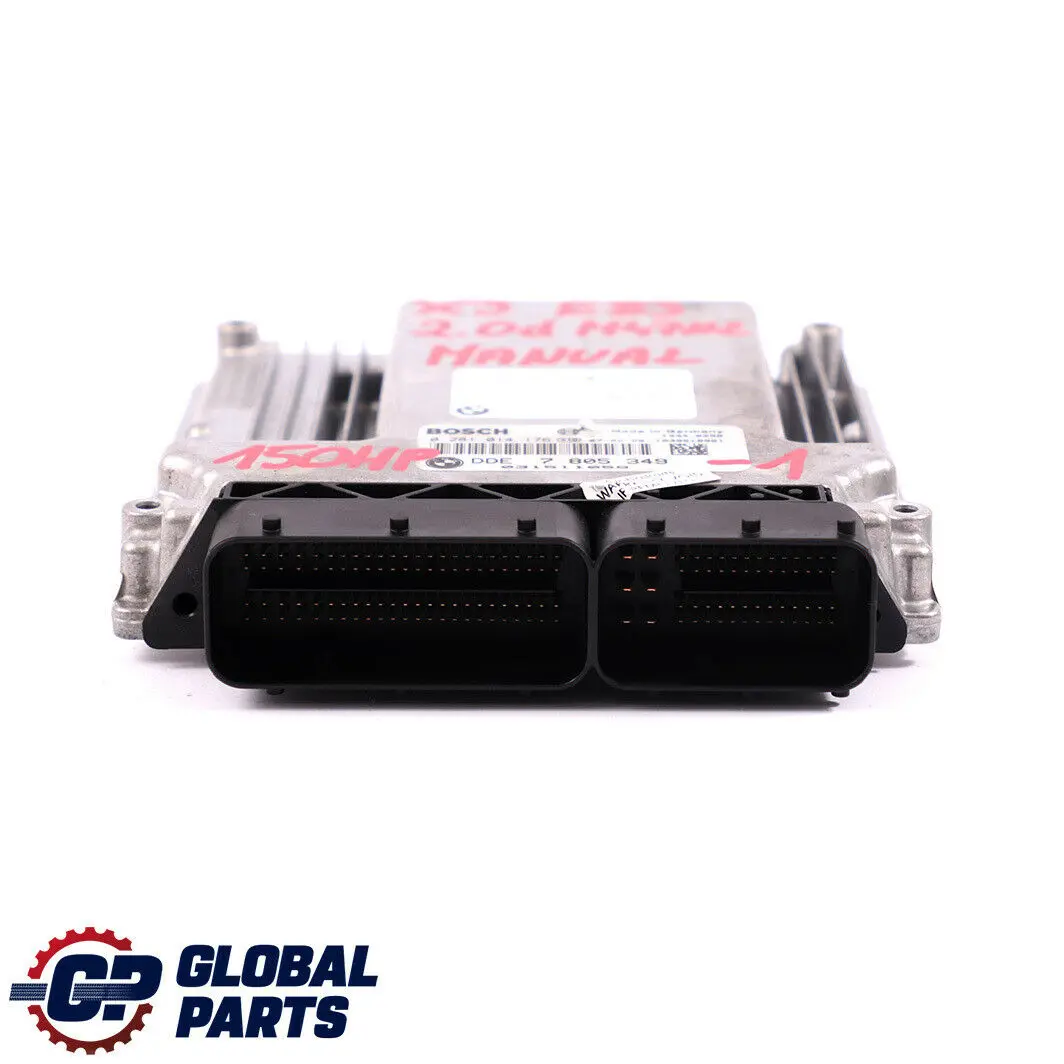 Motor M47N2 150PS ECU Steuergerät + EWS3 + Schlüssel BMW X3 E83 2.0d - SKU 7805349-1 - Teilenummer 7805349