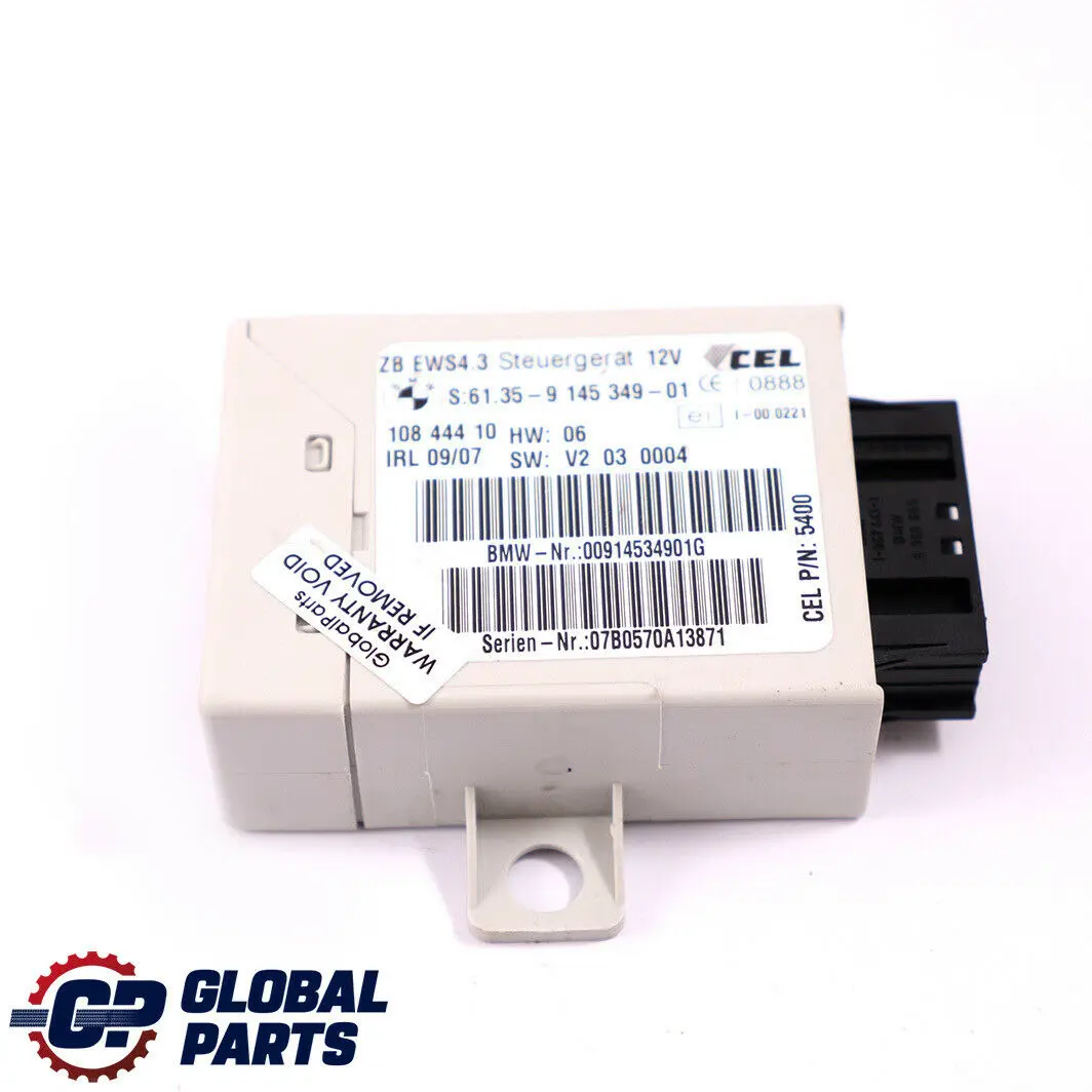 Motor M47N2 150PS ECU Steuergerät + EWS3 + Schlüssel BMW X3 E83 2.0d - SKU 7805349-1 - Teilenummer 7805349