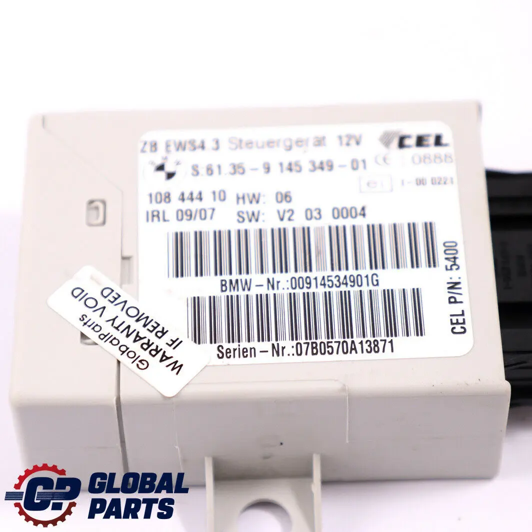 BMW X3 Series E83 LCI M47N2 2.0d 150HP ECU Kit DDE + EWS4 + Key Manual - SKU 7805349-1 - Part number 7805349