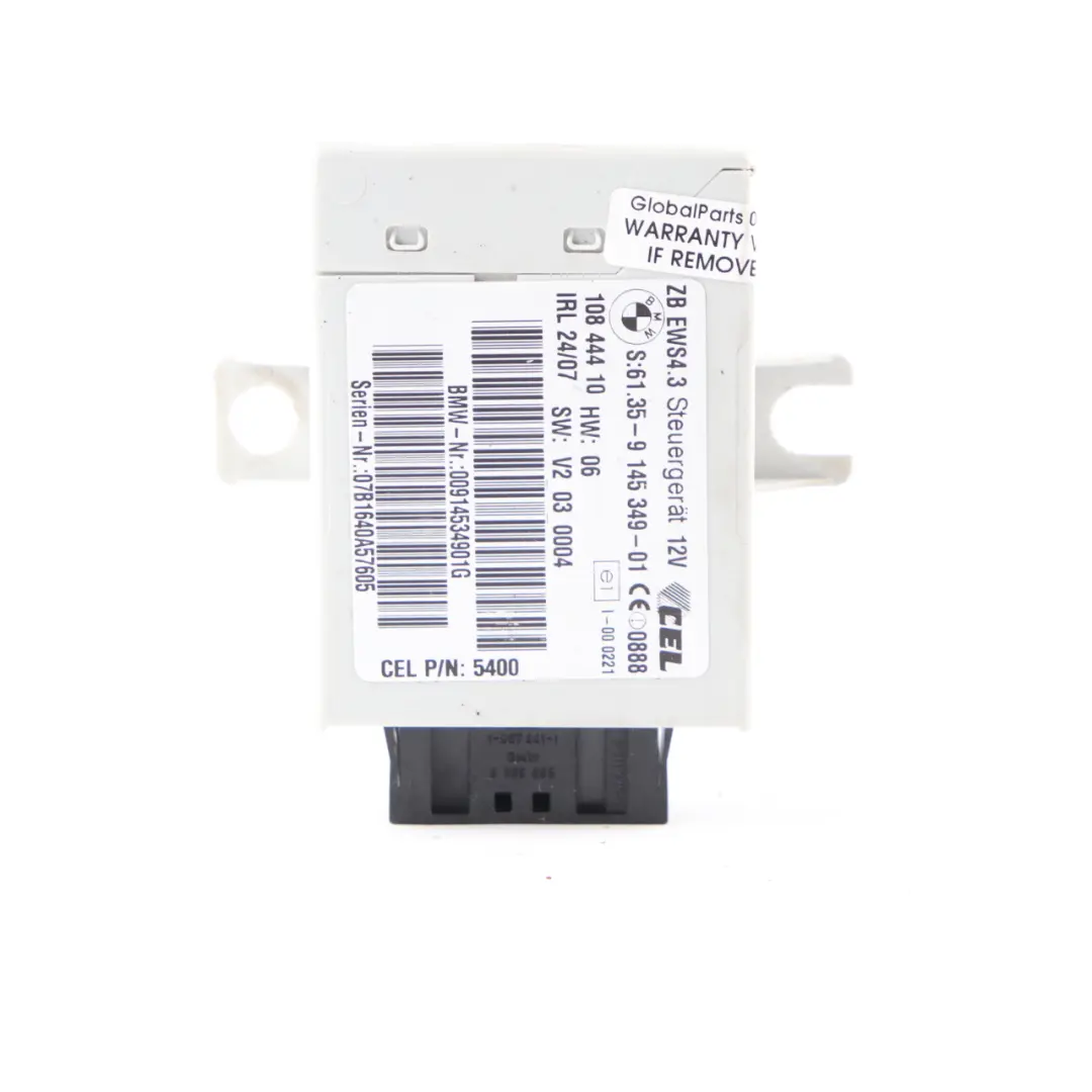 BMW X3 E83 LCI M47N2 2.0d 150HP ECU Kit DDE EWS4 Clave Manual - SKU 7805349-2 - Número de pieza 7805349