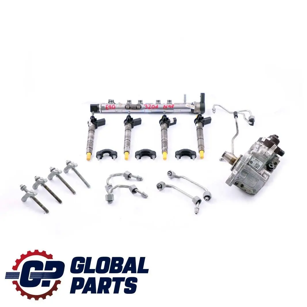 BMW E87 LCI E90 120d 320d Diesel N47 Kraftstoffeinspritzsystem Iniettore Set