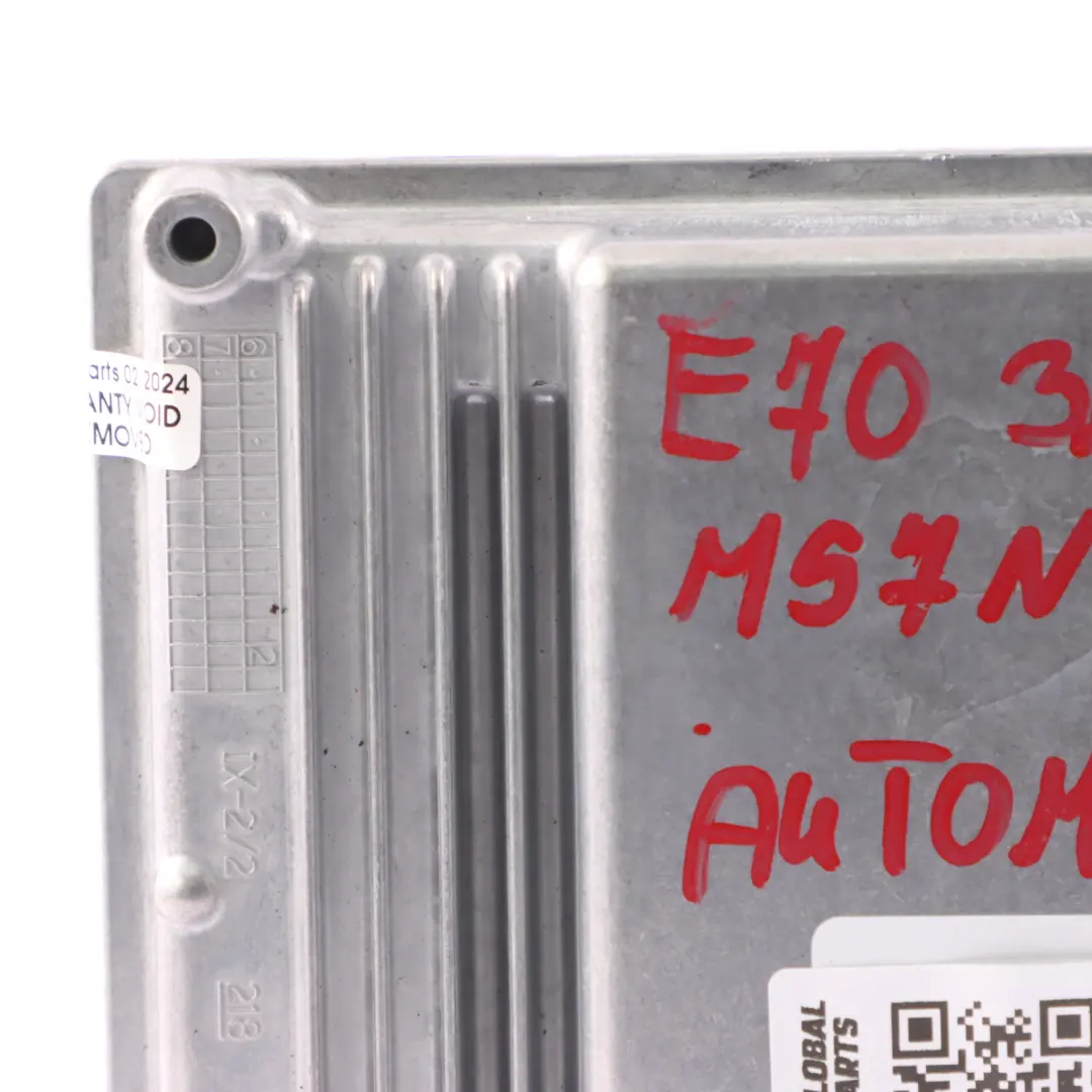 BMW X5 E70 3.0d M57N2 235HP Engine Control Unit ECU DDE Automatic - SKU 7805585 - Part number 7805585