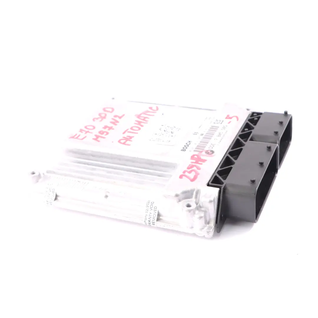 M57N2 235HP Unità controllo motore ECU DDE Automatico per BMW X5 E70 3.0d con numero di parte 7805585 BMW X5 E70 3.0d M57N2 235HP Unità controllo motore ECU DDE Automatico - SKU 7805585 - Numero di parte 7805585