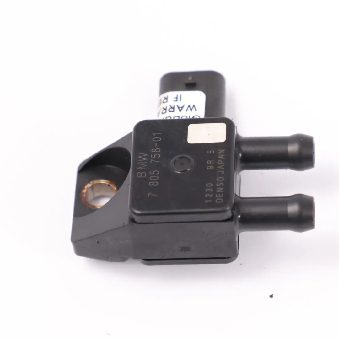 Sensor de presión diferencial para BMW E90 E91 LCI F10 F20 F21 F22 F30 con número de pieza 7805758 BMW E90 E91 LCI F10 F20 F21 F22 F30 Sensor de presión diferencial - SKU 7805758-1 - Número de pieza 7805758