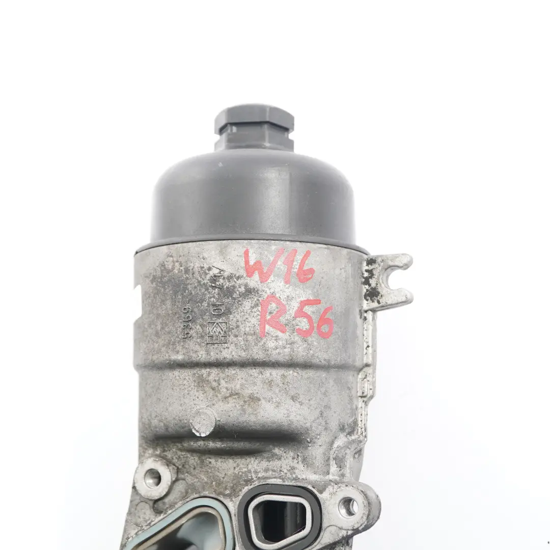 alloggiamento filtro olio con coperchio plastica per Mini R55 R56 W16 Diesel con numero di parte 7805976 Mini R55 R56 W16 Diesel alloggiamento filtro olio con coperchio plastica - SKU 7805976-1 - Numero di parte 7805976
