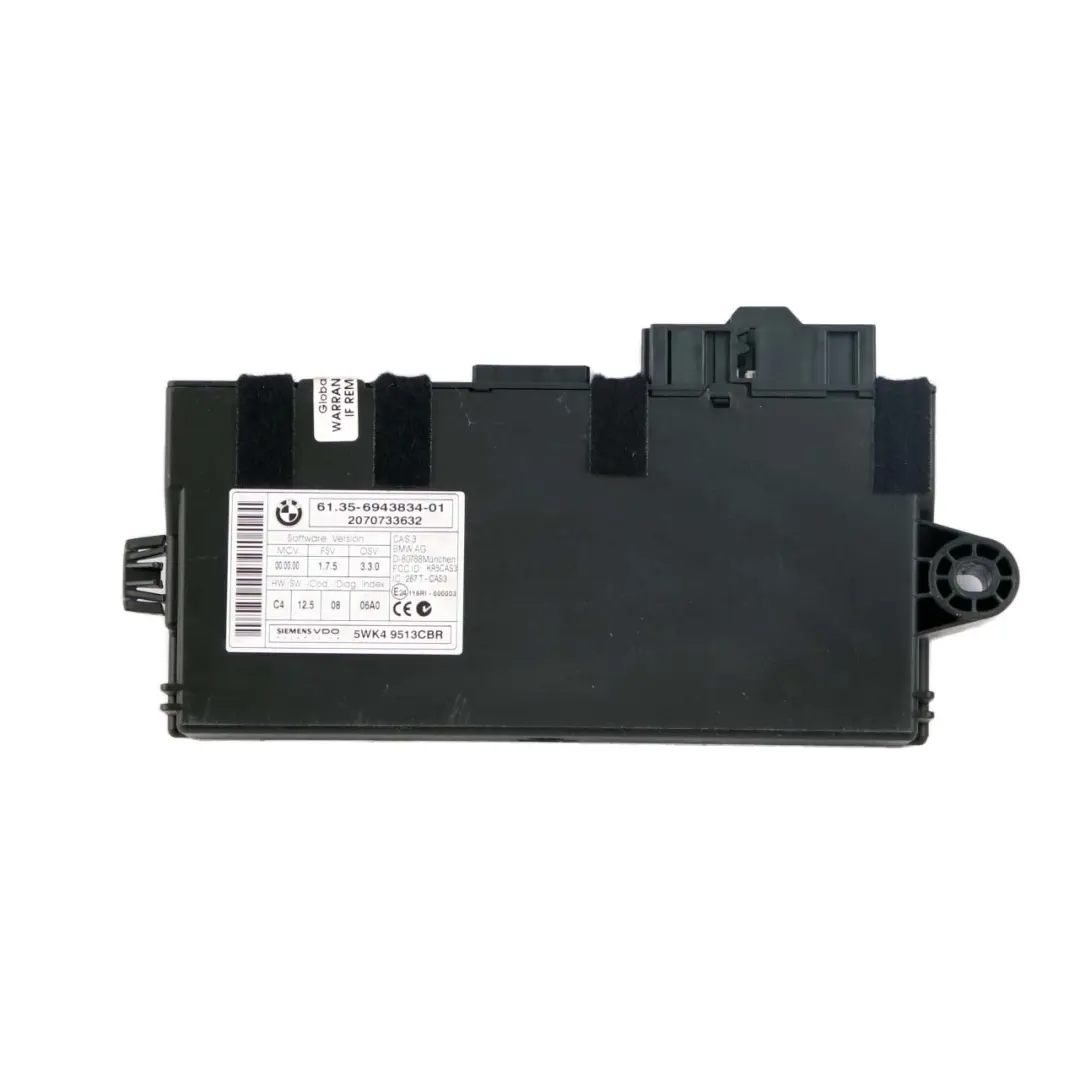 Mini Cooper D R55 R56 Diesel W16 1.6 109HP ECU Kit DDE CAS3 + Key Manual - SKU 7806350-1 - Part number 7806350