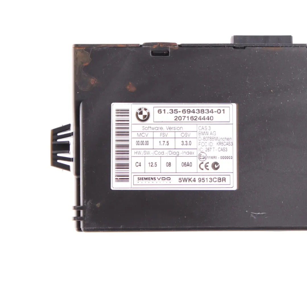 M57N2 Engine ECU KIT DDE CAS3 Keys Ignition Reader to BMW E60 E61 LCI 535d with Part number 7806379 BMW E60 E61 LCI 535d M57N2 Engine ECU KIT DDE CAS3 Keys Ignition Reader - SKU 7806379-1 - Part number 7806379