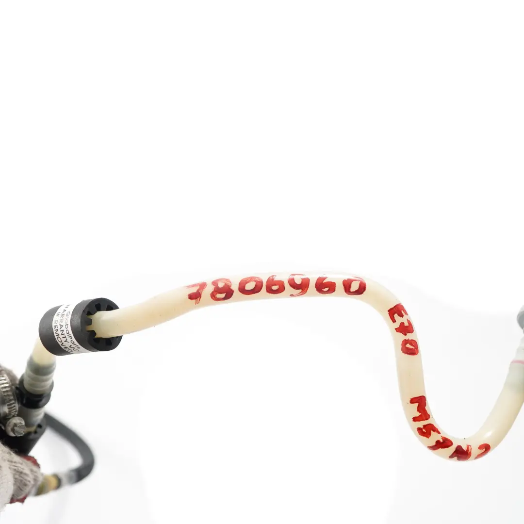 3.0sd M57N2 Feed Pipe Hose X6 E71 to Fuel Line BMW X5 E70 3.0d with Part number 7806960 Fuel Line BMW X5 E70 3.0d 3.0sd M57N2 Feed Pipe Hose X6 E71 - SKU 7806960 - Part number 7806960