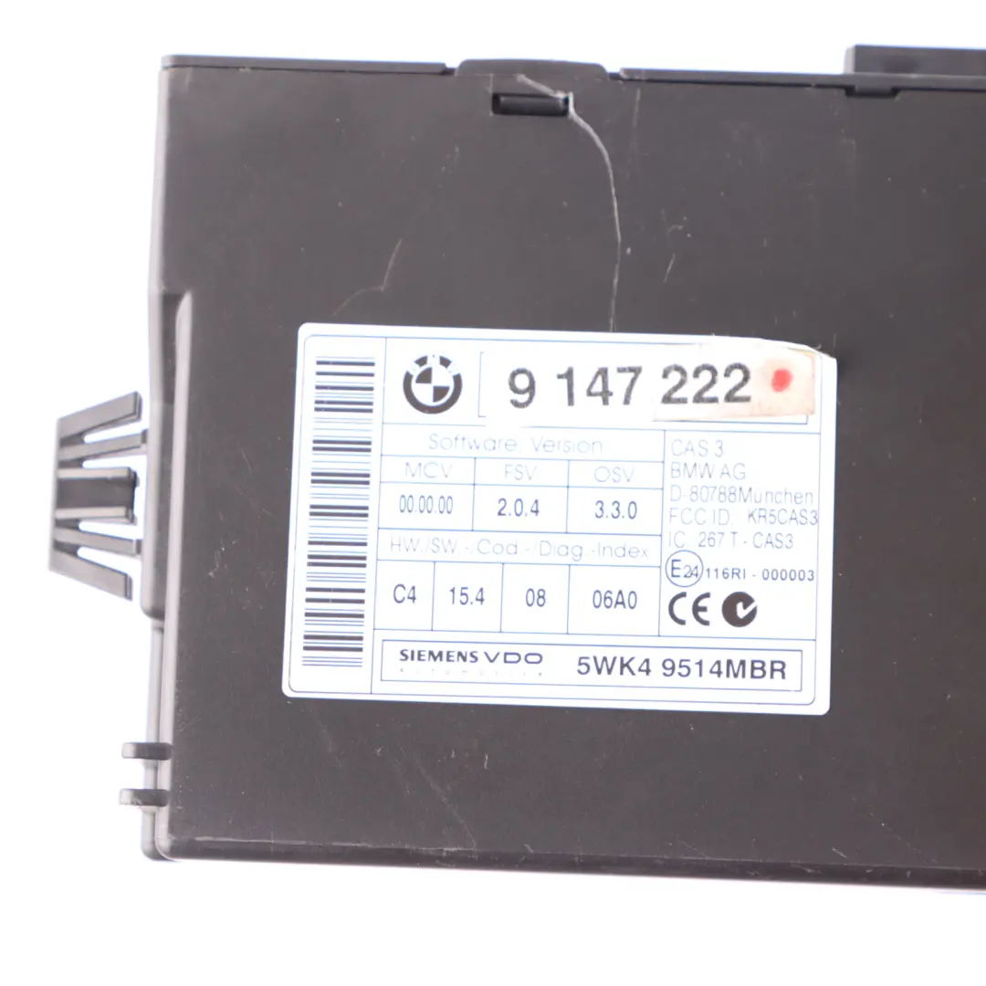 M57N2 235HP Engine Unit ECU Kit DDE CAS3 Key Automatic to BMW X5 E70 3.0d with Part number 7806976 BMW X5 E70 3.0d M57N2 235HP Engine Unit ECU Kit DDE CAS3 Key Automatic - SKU 7806976-5 - Part number 7806976