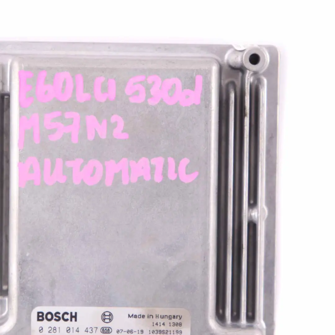 BMW E60 LCI E90 330d 530d M57N2 235HP Control motor ECU DDE Automático - SKU 7806976 - Número de pieza 7806976