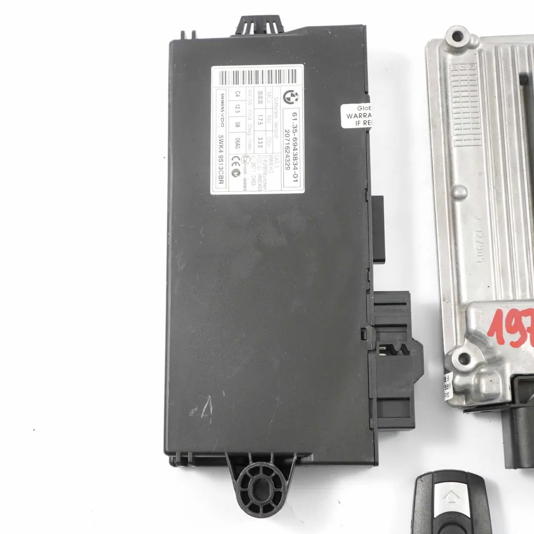 M57N2 197HP ECU Kit DDE CAS3 + Llave para BMW E60 LCI E90 E91 325d 525d Motor con número de pieza 7806987 BMW E60 LCI E90 E91 325d 525d Motor M57N2 197HP ECU Kit DDE CAS3 + Llave - SKU 7806987-3 - Número de pieza 7806987