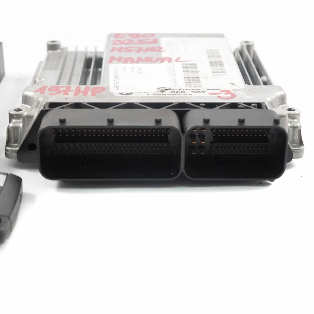 M57N2 ECU Steuergerät DDE + CAS3 für BMW E60 LCI E90 E91 325d 525d Motor mit Teilenummer 7806987 BMW E60 LCI E90 E91 325d 525d Motor M57N2 ECU Steuergerät DDE + CAS3 - SKU 7806987-3 - Teilenummer 7806987