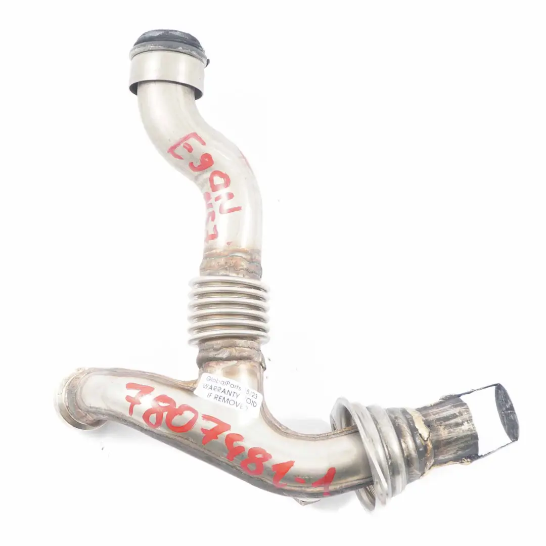 N57 tubo colector admisión AGR para BMW E90 LCI F10 F11 325d 330d 525d 530d con número de pieza 7807481 BMW E90 LCI F10 F11 325d 330d 525d 530d N57 tubo colector admisión AGR - SKU 7807481-1 - Número de pieza 7807481