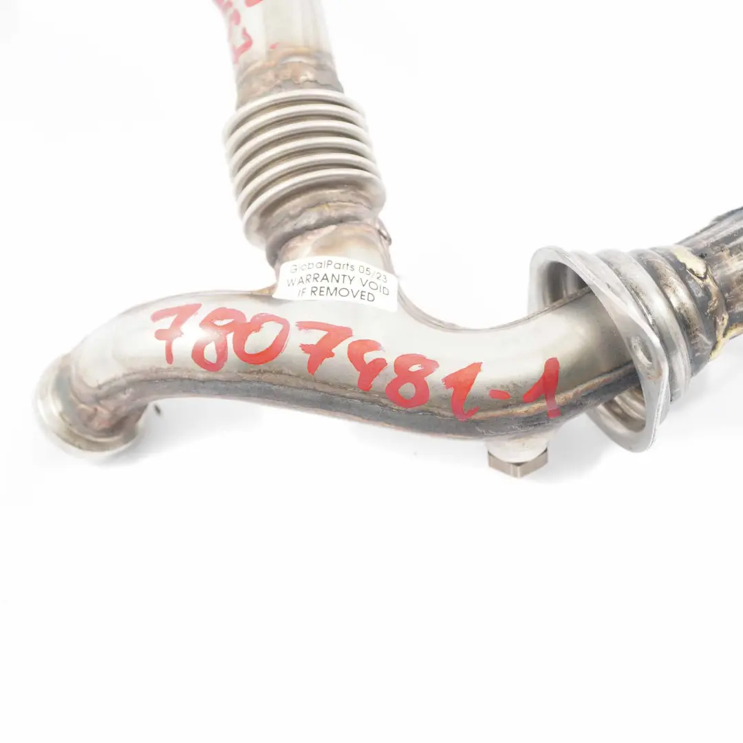 N57 tubo colector admisión AGR para BMW E90 LCI F10 F11 325d 330d 525d 530d con número de pieza 7807481 BMW E90 LCI F10 F11 325d 330d 525d 530d N57 tubo colector admisión AGR - SKU 7807481-1 - Número de pieza 7807481