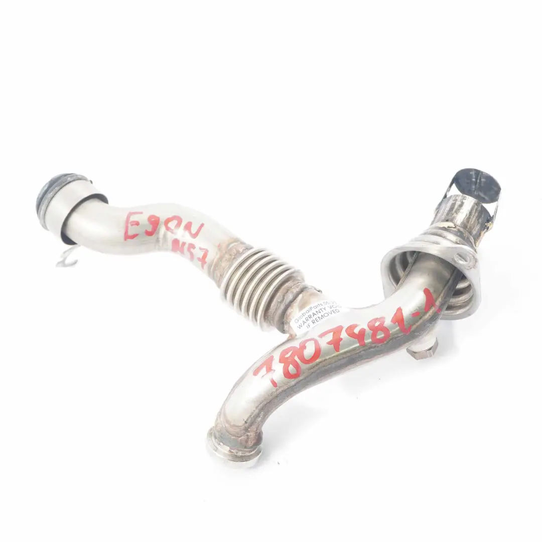 N57 tubo colector admisión AGR para BMW E90 LCI F10 F11 325d 330d 525d 530d con número de pieza 7807481 BMW E90 LCI F10 F11 325d 330d 525d 530d N57 tubo colector admisión AGR - SKU 7807481-1 - Número de pieza 7807481