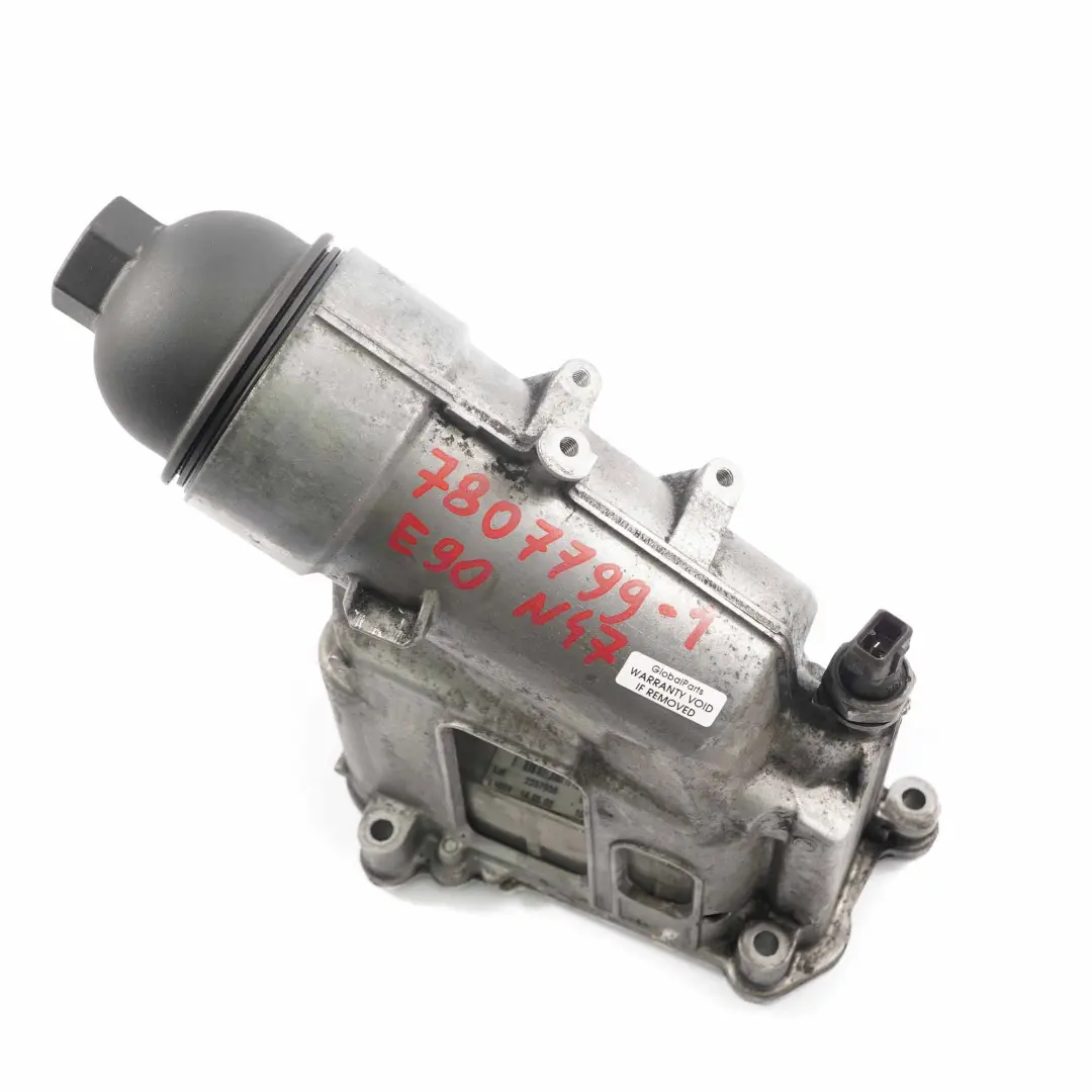  Oil Filter Housing BMW E60 E87 LCI E90 Oil Cooling Device Diesel N47 - SKU 7807799-1 - Part number 7807799