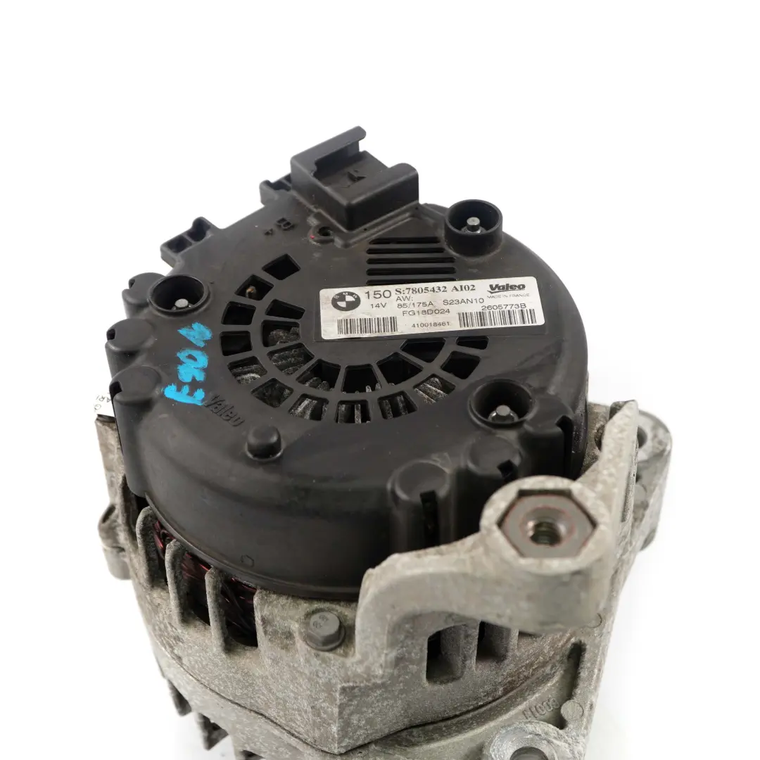 N57 Alternator Prądnica Diesel 150A do BMW E90 E91 o numerze 7808073 BMW E90 E91 N57 Alternator Prądnica Diesel 150A - SKU 7808073 - Numer Części 7808073