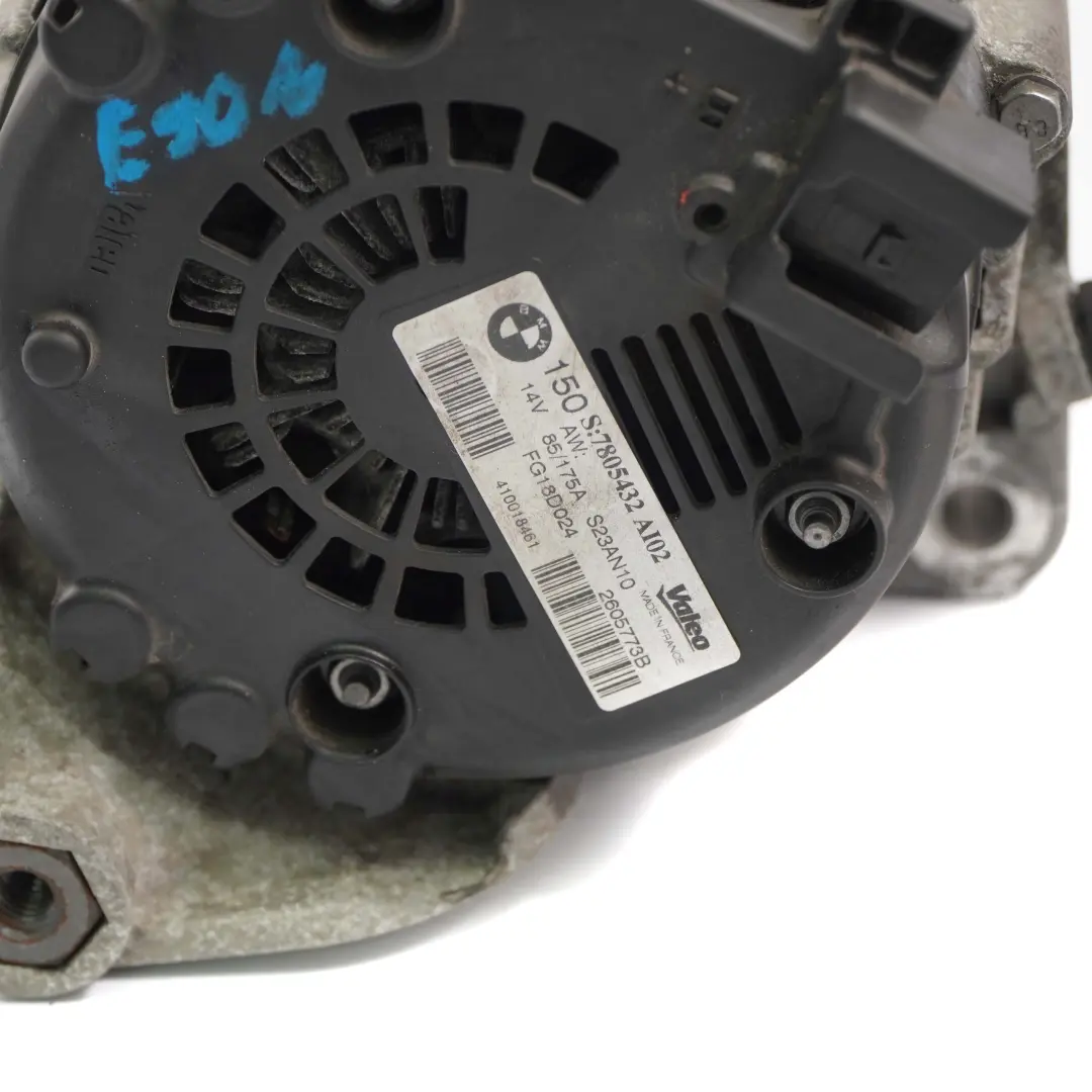 BMW 3 E90 E91 E92 E93 Diesel N57 Alternateur Generateur 150A 7805432 - SKU 7808073 - Numéro de pièce 7808073
