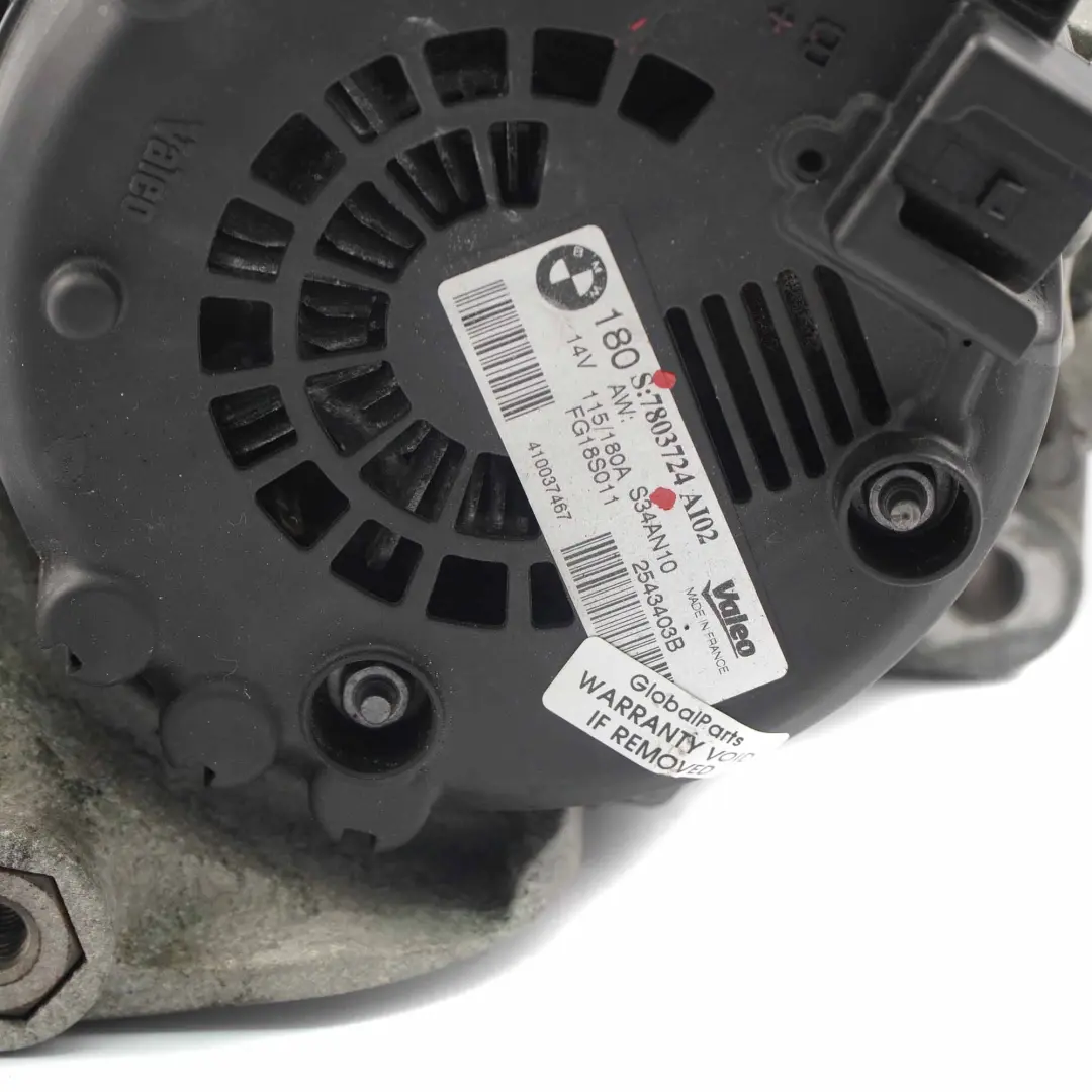 BMW E70 LCI F10 N57 Alternator 180A - SKU 7808074 - Numer Części 7808074