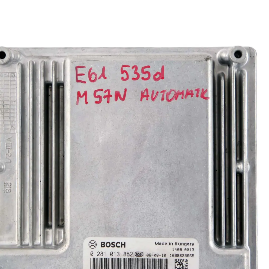 BMW E60 E61 535d M57N Engine Control ECU Engine Control DDE Automatic - SKU 7808405 - Part number 7808405