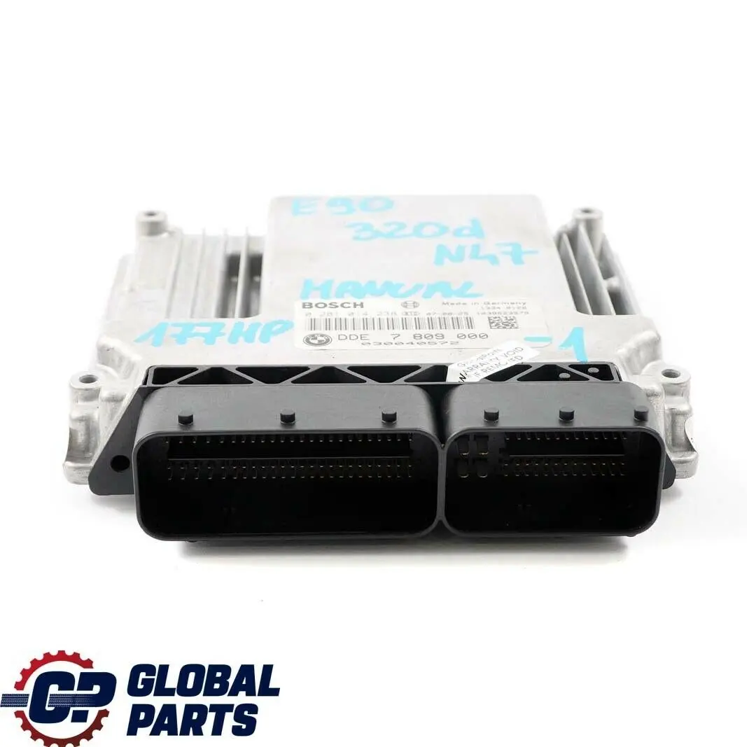 BMW 1 3 Serie E81 E87N E90 N47 ECU Boitier de base DDE CAS3 - SKU 7809000-1 - Numéro de pièce 7809000