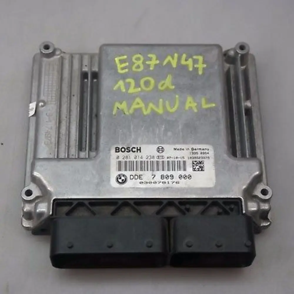 Reihe E81 E87N E90 N47 Diesel Grundsteuergerät DDE ECU für BMW 1 3 mit Teilenummer 7809000 BMW 1 3 Reihe E81 E87N E90 N47 Diesel Grundsteuergerät DDE ECU - SKU 7809000-2 - Teilenummer 7809000