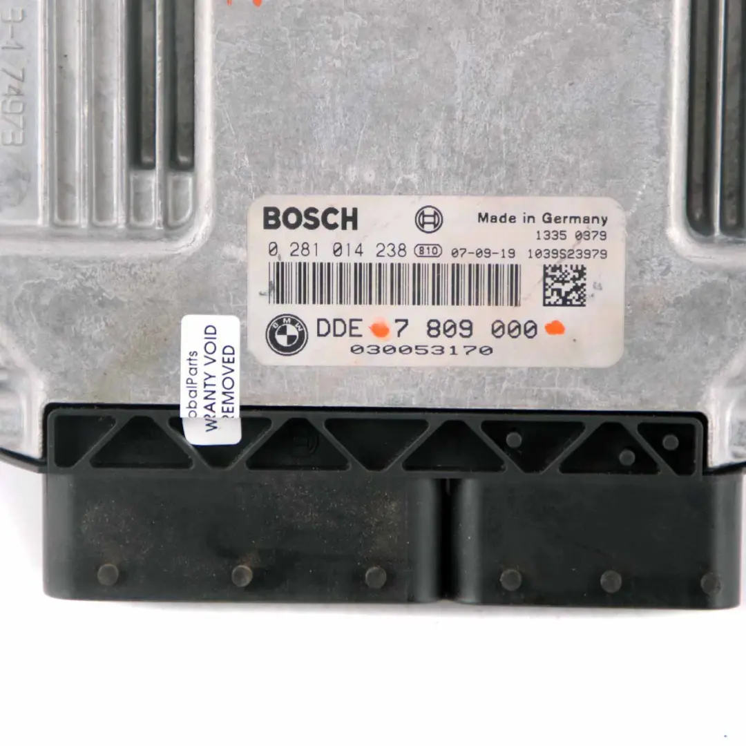BMW E60 E87 E90 120d 320d 520d N47 ECU Control Unit Module DDE Manual - SKU 7809000 - Part number 7809000