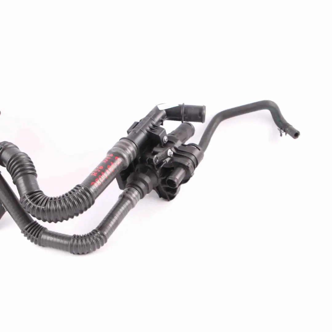 Thermostat Mini Cooper D R55 R56 W16 Cooling Housing Pipe Hose to Engine with Part number 7809191 Engine Thermostat Mini Cooper D R55 R56 W16 Cooling Housing Pipe Hose - SKU 7809191-2 - Part number 7809191