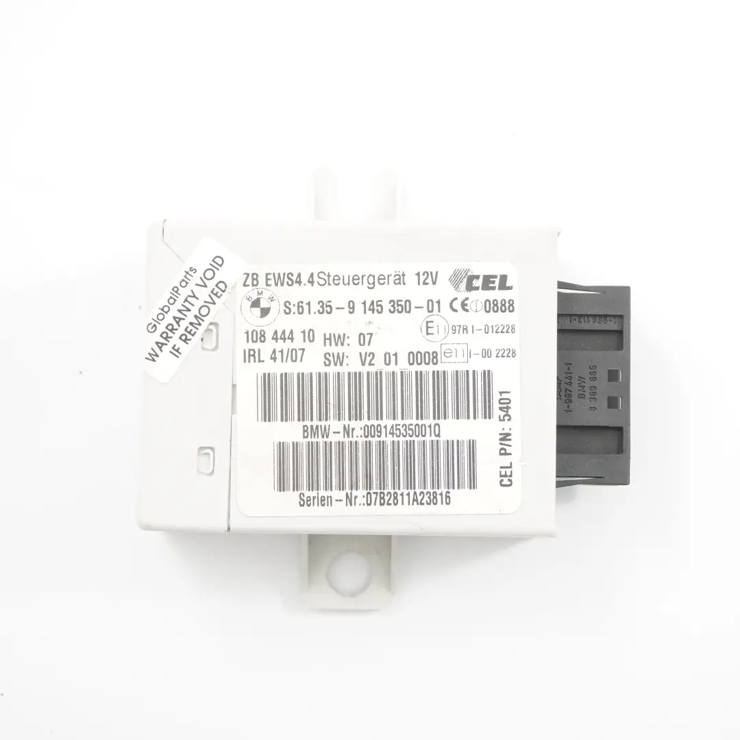 BMW X3 E83 LCI 2.0d N47 Engine ECU Module Kit DDE + EWS + Keys Automatic - SKU 7809196-1 - Part number 7809196