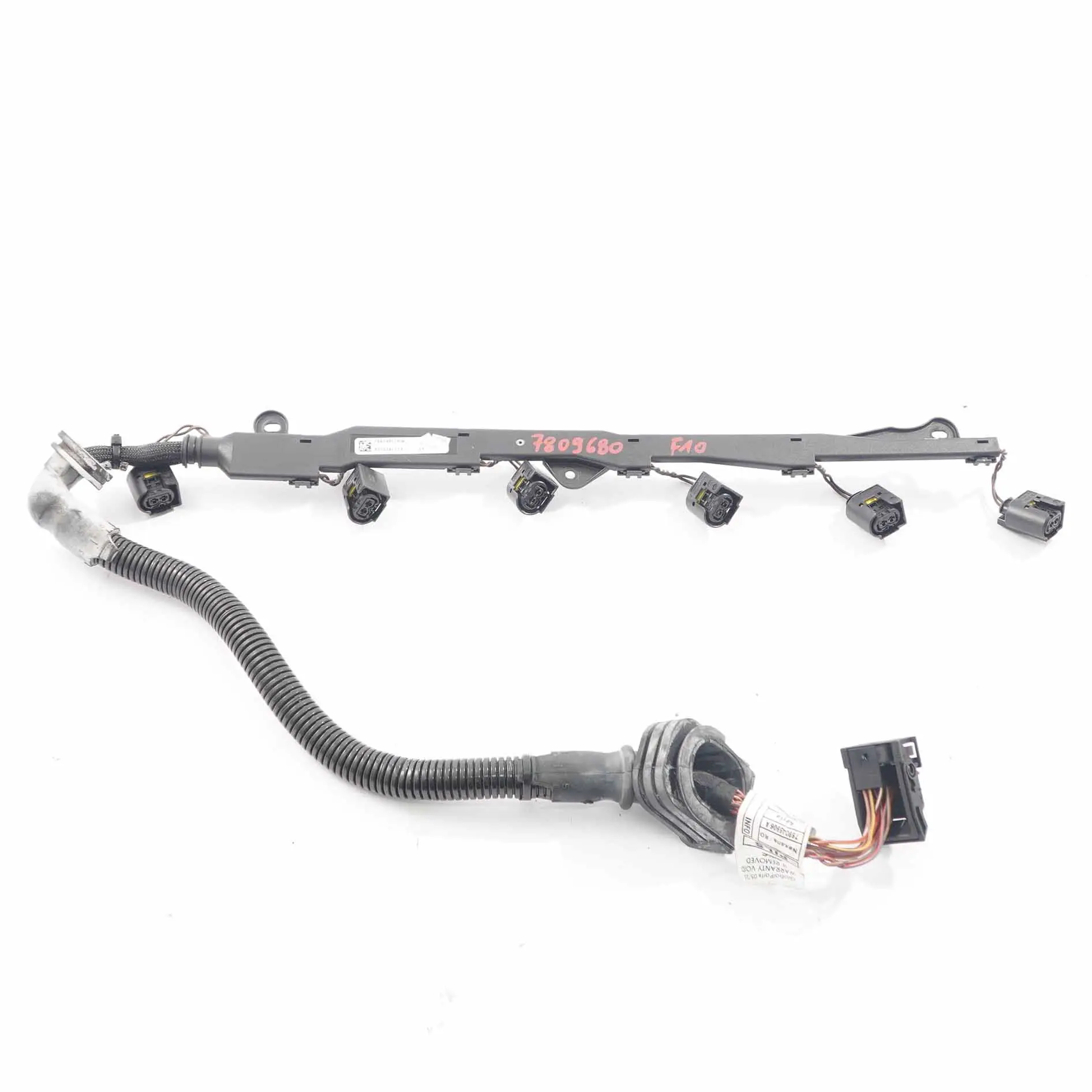 Motor Verkabelung BMW F10 F11 N57 N57S Kabelbaum Injektor Modul 7809680