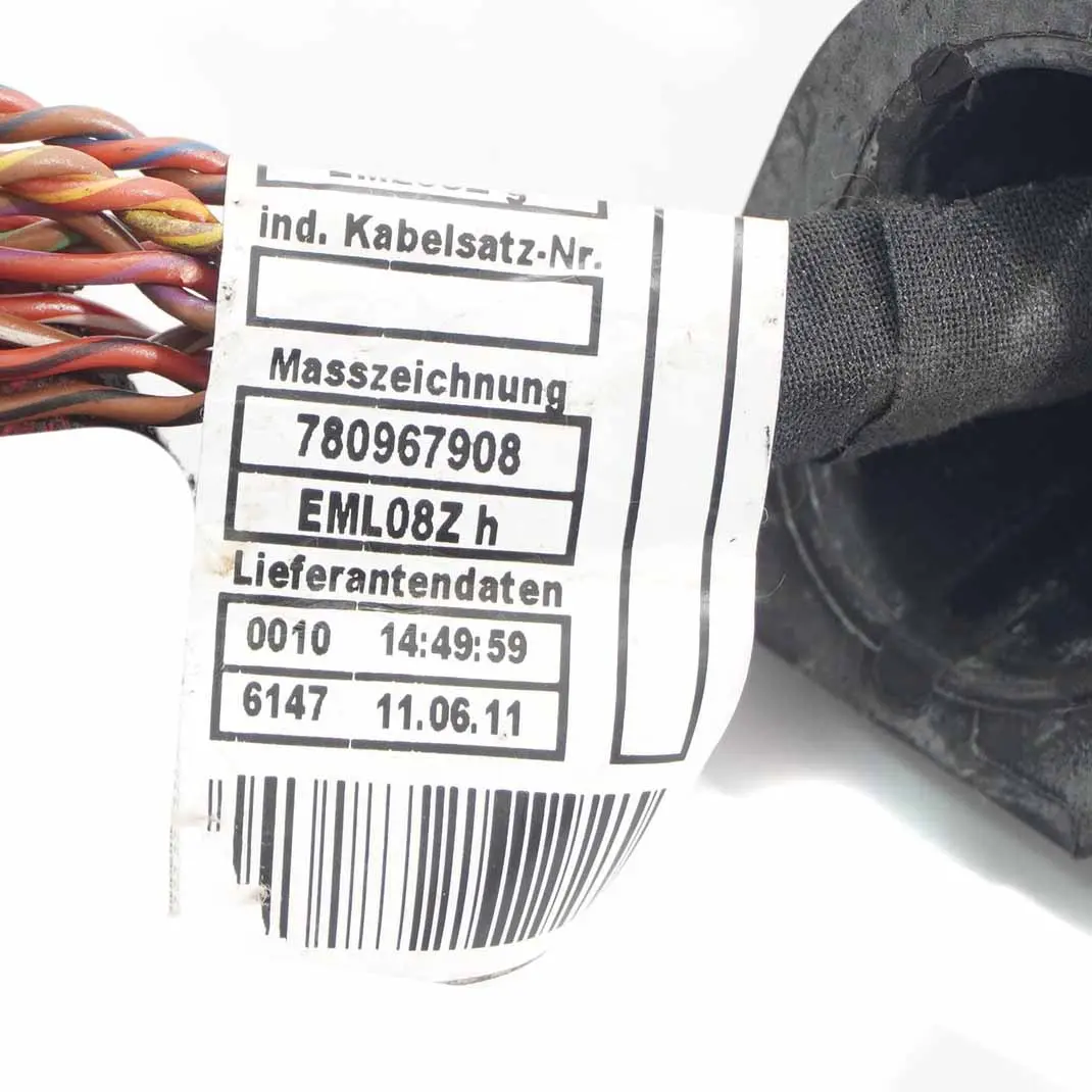 Motor Verkabelung BMW F10 F11 N57 N57S Kabelbaum Injektor Modul - SKU 7809680 - Teilenummer 7809680