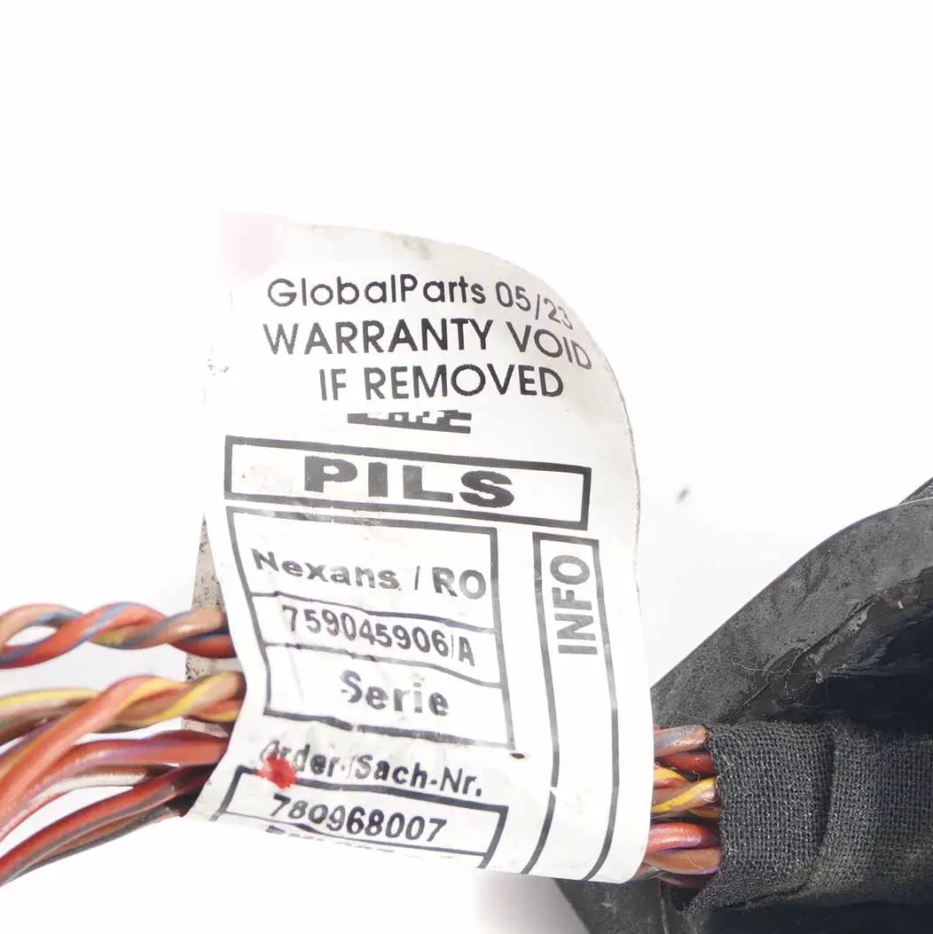 Cableado Motor BMW F10 F11 N57 N57S Mazo De Cables Módulo Inyector para con número de pieza 7809680 Cableado Motor BMW F10 F11 N57 N57S Mazo De Cables Módulo Inyector - SKU 7809680 - Número de pieza 7809680