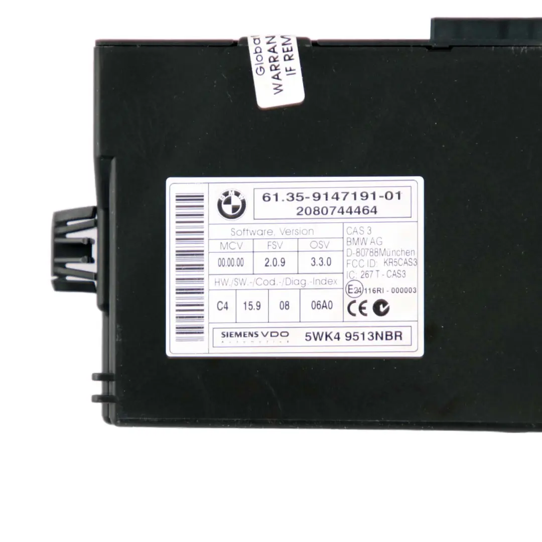 109HP ECU Kit DDE CAS3 Key Automatic to Mini Cooper D R56 Diesel W16 1.6 with Part number 7809794 Mini Cooper D R56 Diesel W16 1.6 109HP ECU Kit DDE CAS3 Key Automatic - SKU 7809794-2 - Part number 7809794