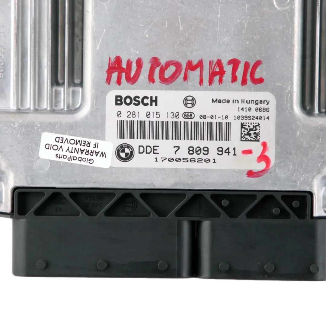 BMW 3 5 Series E60 LCI E90 325d 525d M57N2 197HP ECU Kit DDE CAS3 Keys - SKU 7809941-3 - Part number 7809941