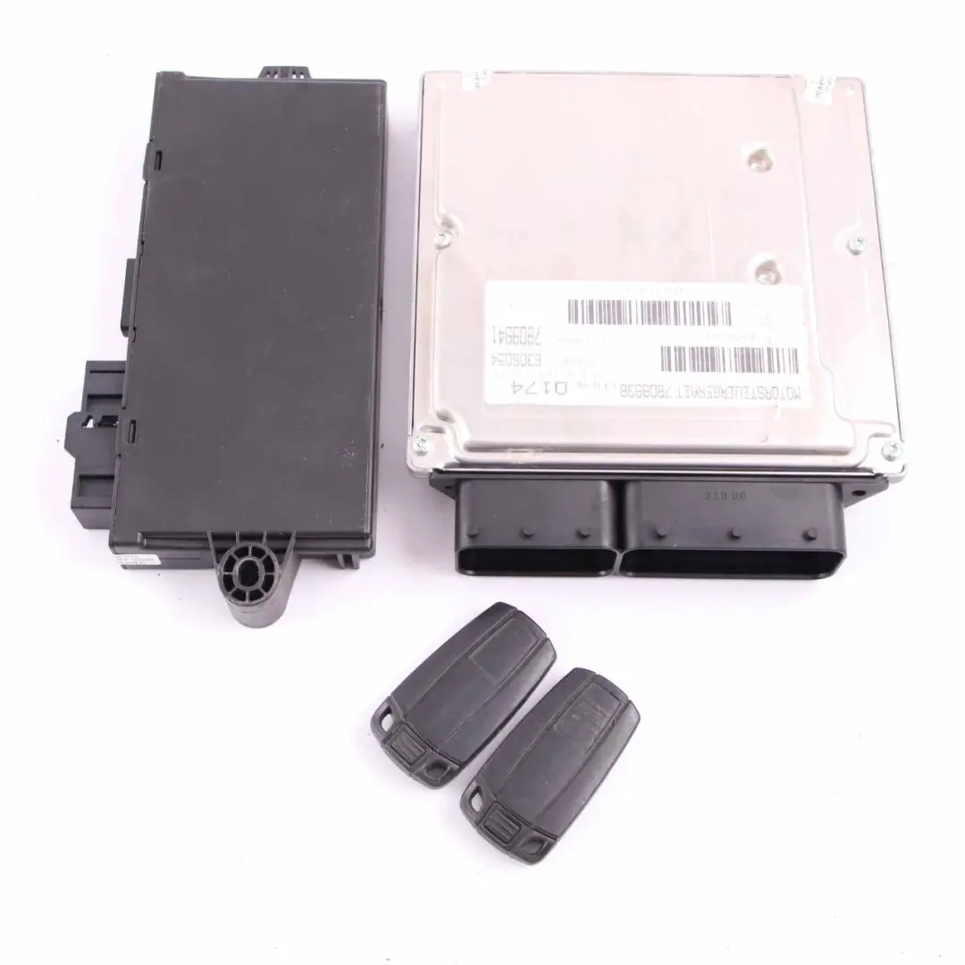 M57N2 325d 525d 197HP ECU Kit DME CAS3 + Keys Automatic to BMW E60 LCI E90 with Part number 7809941 BMW E60 LCI E90 M57N2 325d 525d 197HP ECU Kit DME CAS3 + Keys Automatic - SKU 7809941-6 - Part number 7809941