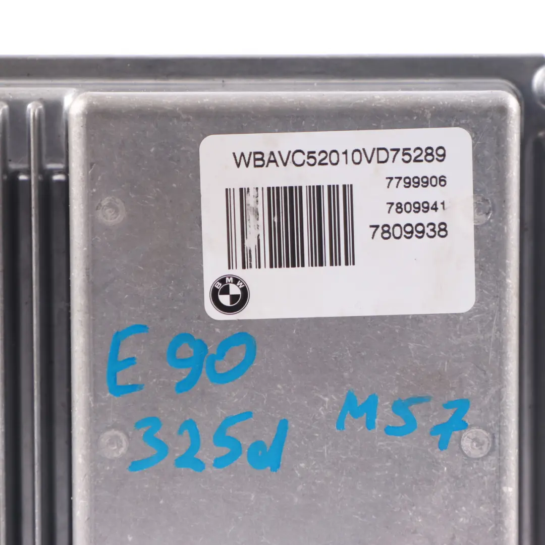 BMW E60 LCI E90 325d 525d M57N2 197HP Engine ECU Unit DDE Automatic - SKU 7809941-9 - Part number 7809941