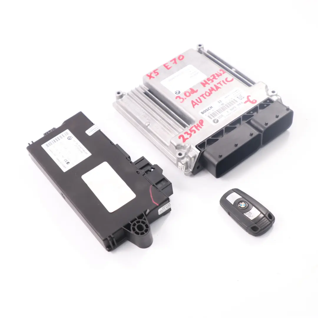 M57N2 235HP KIT ECU moteur DDE CAS3 Clé Automatique pour BMW X5 E70 3.0d à propos du numéro de pièce 7809944 BMW X5 E70 3.0d M57N2 235HP KIT ECU moteur DDE CAS3 Clé Automatique - SKU 7809944-6 - Numéro de pièce 7809944