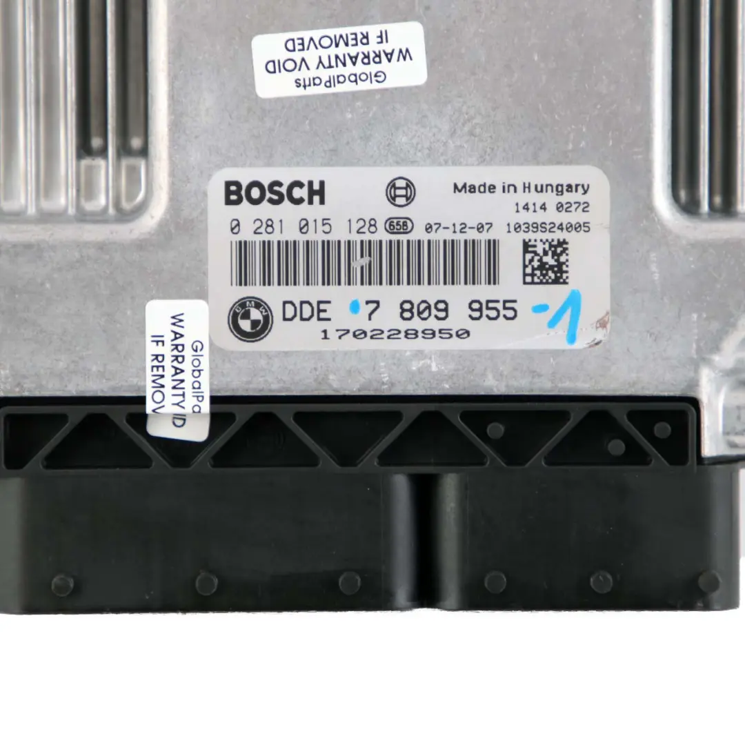 BMW E60 E90 E92 LCI 335D 535d M57N2 Sterownik Silnika Zestaw DDE - SKU 7809955-1 - Numer Części 7809955