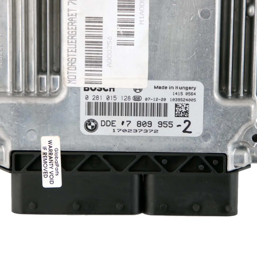 BMW E60 E90 E91 E92 LCI 335D 535d M57N2 Engine ECU KIT DDE + CAS3 + Key - SKU 7809955-2 - Part number 7809955