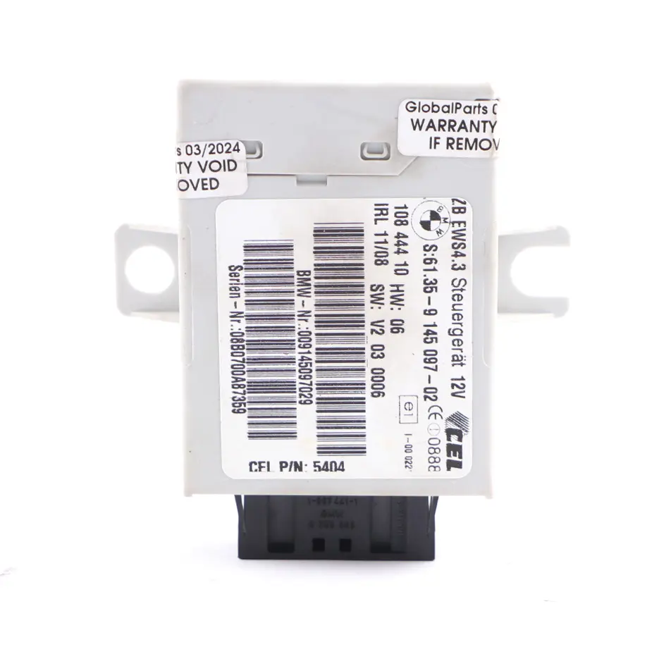 BMW E83 LCI 3.0sd 286HP M57N2 Engine ECU KIT DDE + EWS + Key Automatic - SKU 7809955-3 - Part number 7809955