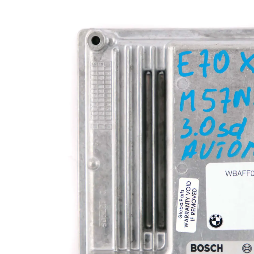 BMW E60 E90 E91 E92 LCI 335D 535d M57N2 Engine Control Unit ECU DDE - SKU 7809955 - Part number 7809955